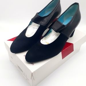 Thierry Rabotin high heels Black Suede Nappa Womens Size 13 M : 43